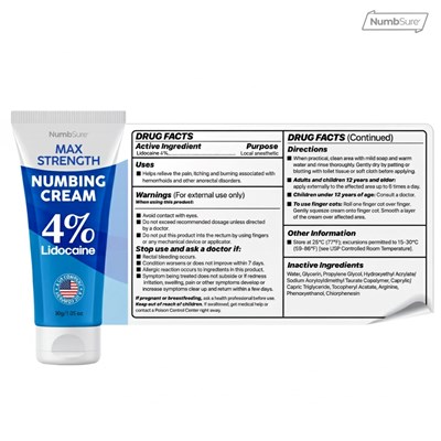 Drug Facts (Lidocaine Fact Page)